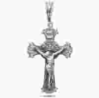 Серебряный крестик «Святыня»